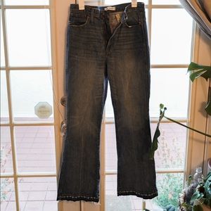 MADEWELL - Rigid Flare - Dropped hem NWT